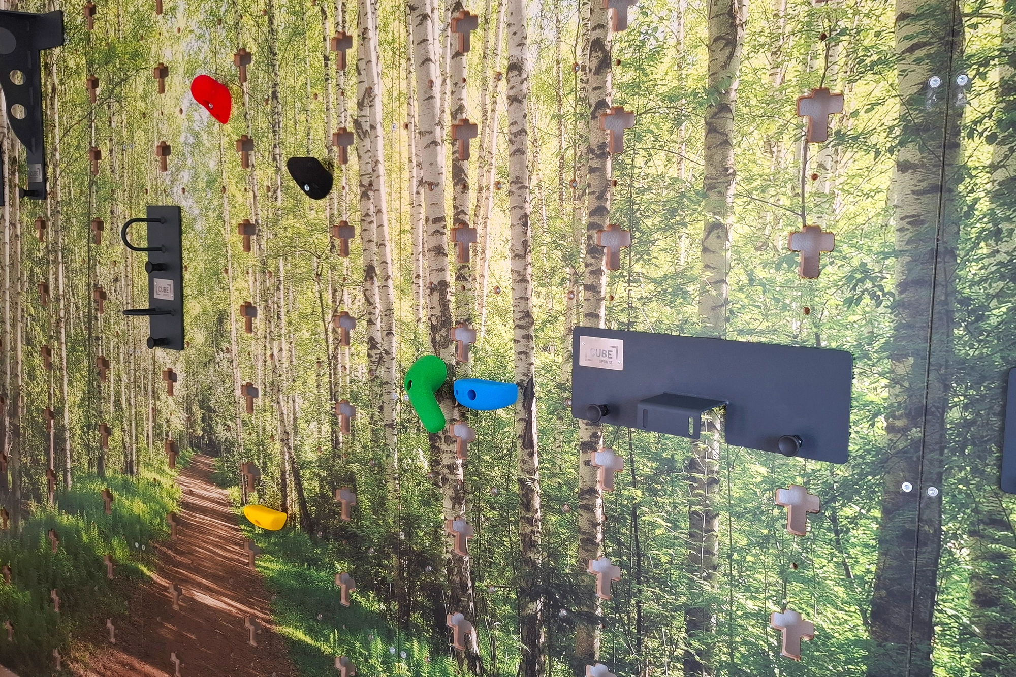 Hier sehen Sie eine Cube Multifunktionswand in Siegen